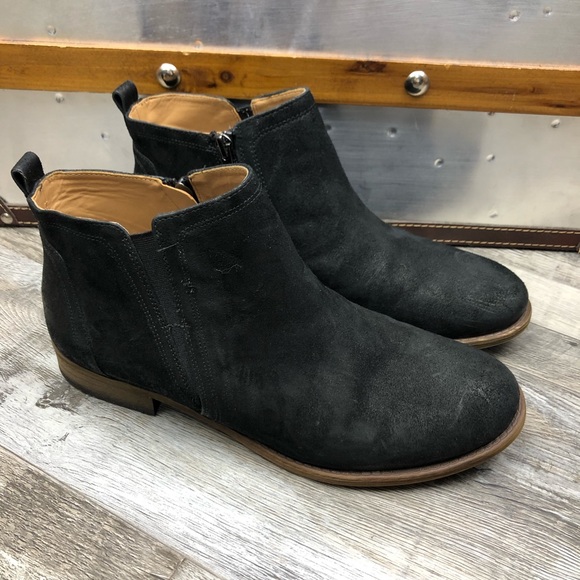 Franco Sarto Shoes - Franco Sarto Hancock Leather Ankle Booties